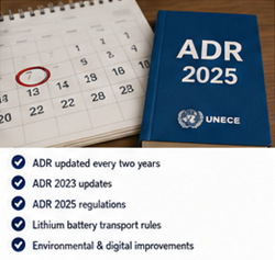 Aggiornamenti del regolamento ADR e revisioni delle norme sul trasporto di merci pericolose in Europa