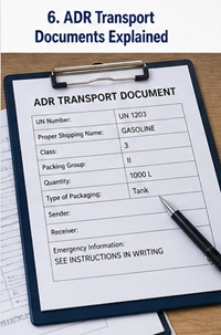Pratiche ADR e documenti di spedizione di merci pericolose per la logistica europea