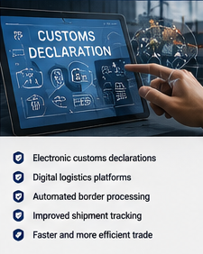 Sistemi doganali digitali e piattaforme logistiche elettroniche nel trasporto internazionale