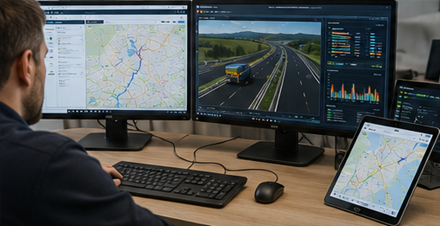 Sistemi digitali di pianificazione del percorso e tracciamento GPS per il trasporto fuori sagoma