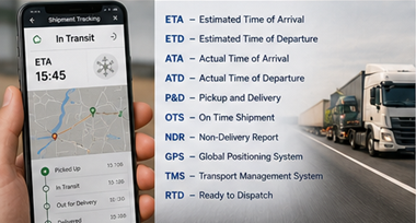 Dispatcher che monitora il tracciamento della spedizione, ETA e stati di trasporto POD