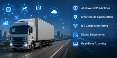 Tecnologie logistiche del futuro con tracking delle spedizioni basato su AI, sistemi di trasporto intelligenti e visibilità automatizzata delle consegne