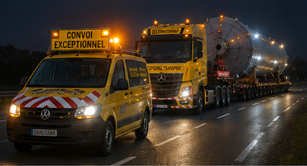 Operazioni di sicurezza e coordinamento delle scorte per il trasporto di carichi fuori sagoma