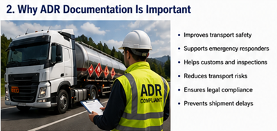 Importanza della documentazione ADR e della conformità per le merci pericolose in Europa