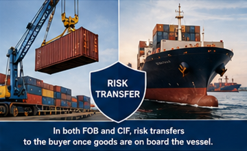 Trasferimento del rischio sul carico durante il caricamento dei container nelle spedizioni internazionali