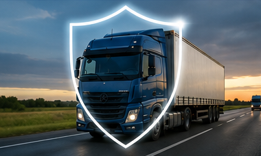 Assicurazione veicoli per camion commerciali per aziende di logistica e trasporto merci