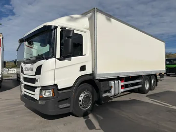 Vettore Autocarro Scania P360 in Vena Austria